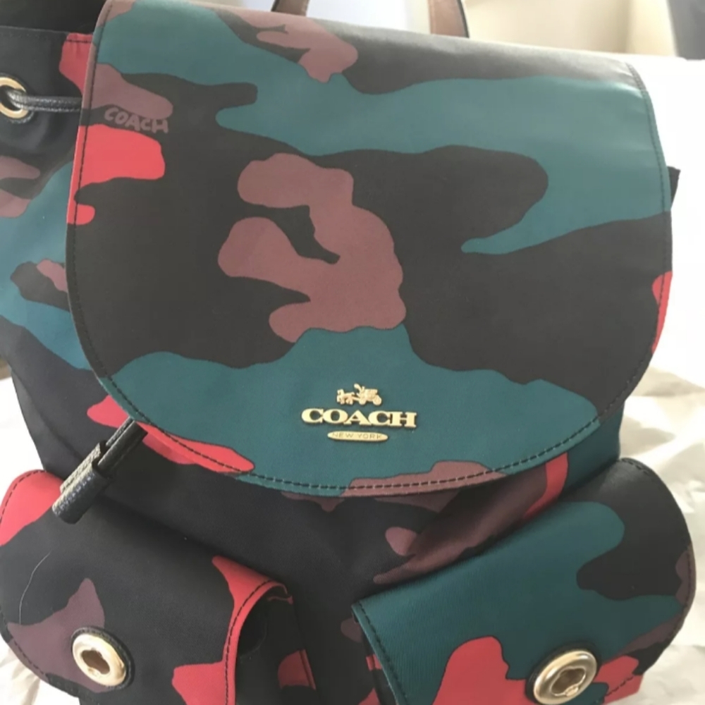 Coach nylon backpack - Picture 2 of 11